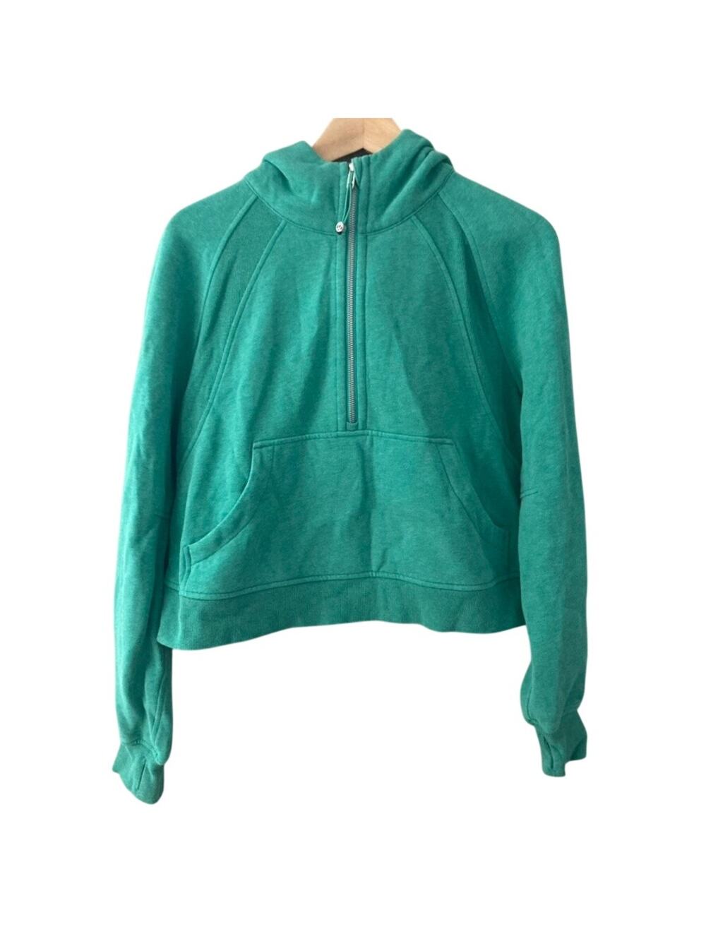 Lululemon Scuba Oversized Half-Zip Hoodie - Maldives Green LW3DUSS M/L
